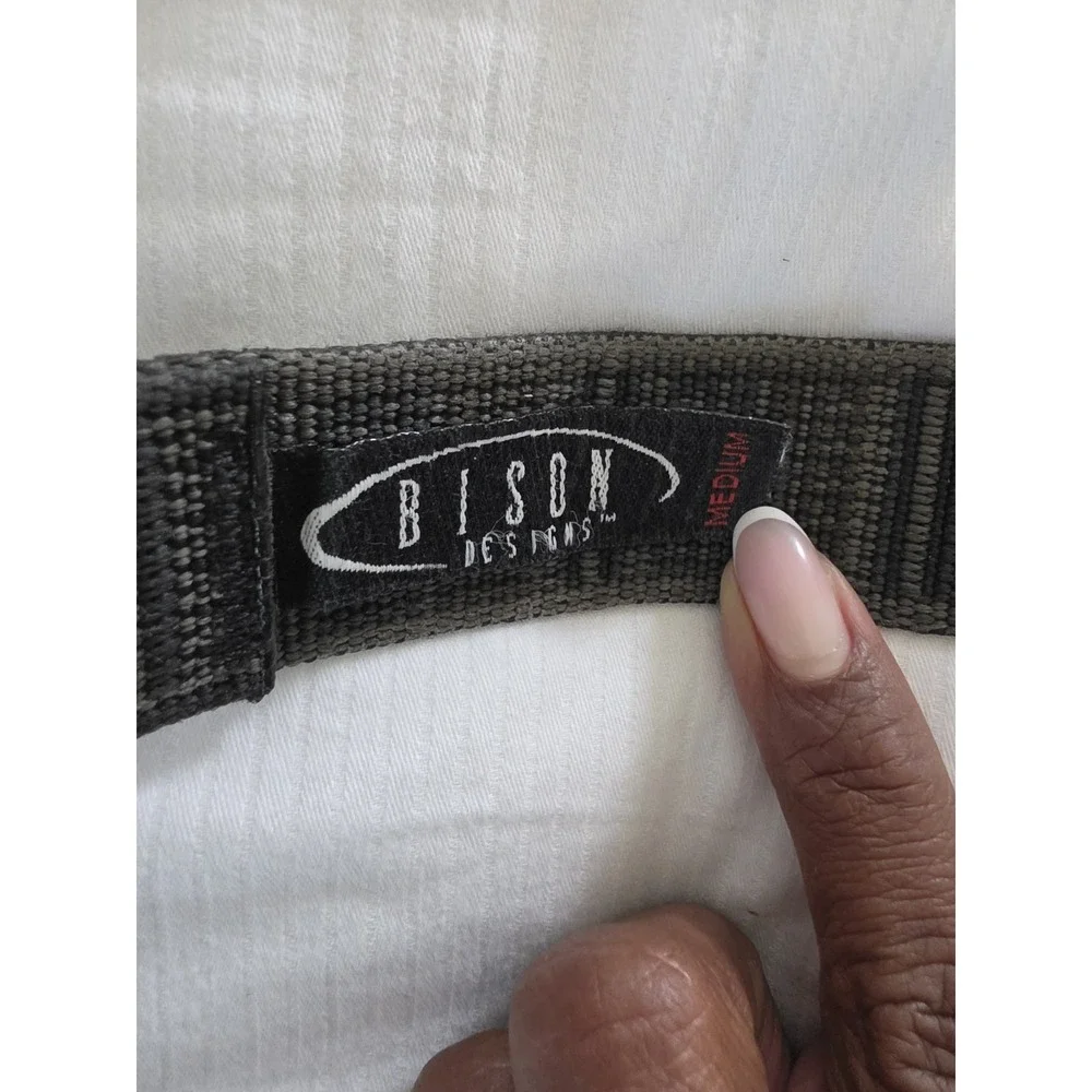 Bison Designs Tap Cap 38 mm belt featuring a gunmetal-colored bottle‎ opener